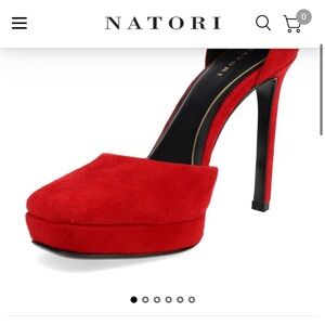 Natori Vibrant Red Heels